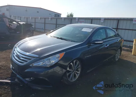 2014 Hyundai Sonata Limited 2.0T z USA, uszkodzony, nr VIN 5NPEC4ABXEH844139